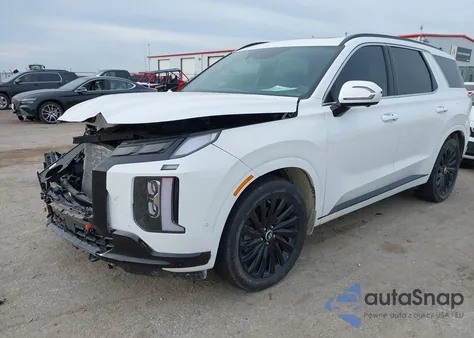 2025 Hyundai Palisade Calligraphy Night Edition из США, поврежденный, VIN KM8R7DGE1SU928760